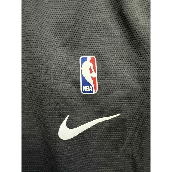 NWT Nike x NBA Dri-Fit Detroit Pistons Basketball Black Warm Up Pants Mens XXL - Picture 8 of 11